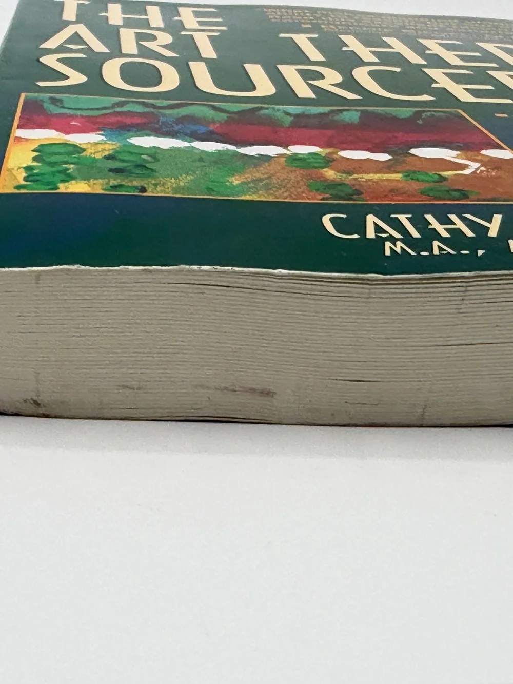 The Art Therapy Sourcebook by Cathy A. Malchiodi (Paperback Book, 1998)